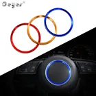 Наклейка на рулевое колесо, для Audi A3, A4, A5, A6, Q3, Q5, Q7, S3, S4, S5, S6, 1 шт.