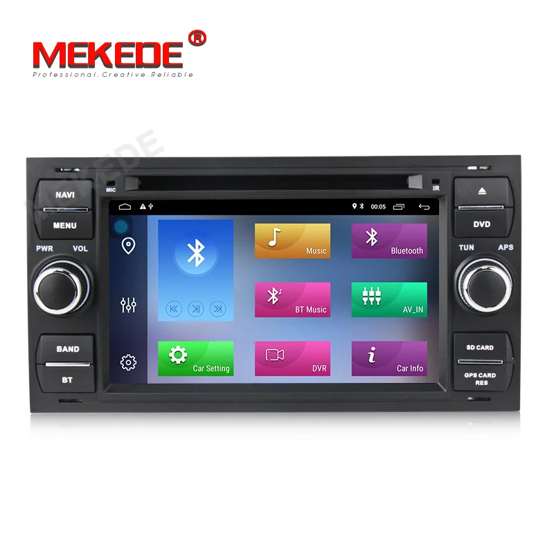 Автомобильный DVD плеер MEKEDE Android 10 0 четырёхъядерный процессор 32 Гб ПЗУ gps для Ford Focus