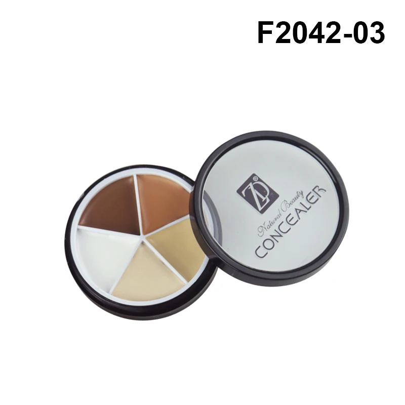 Брендовая контурная палитра макияж консилер крем 5 видов цветов увлажняющий