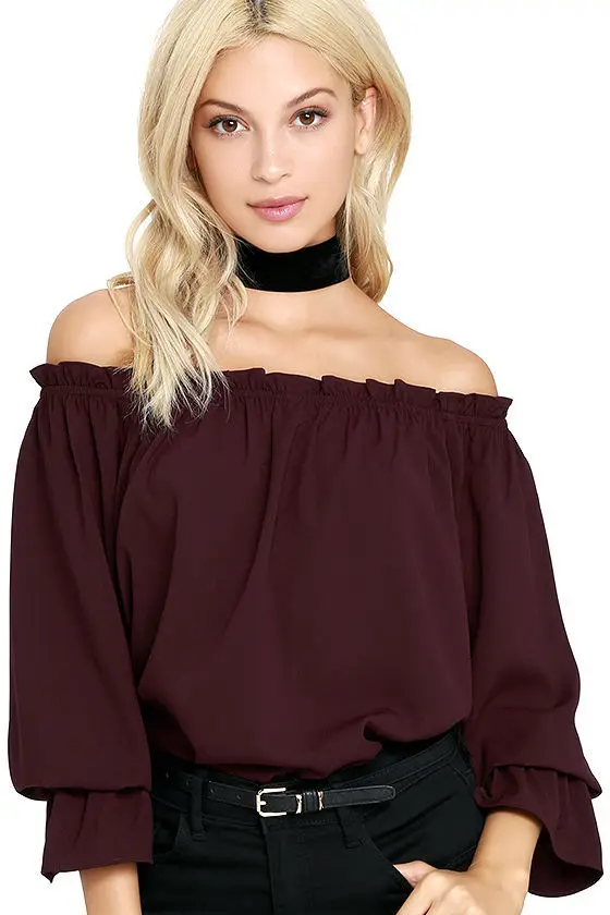 Новинка 2017 модные летние женские шифоновые сексуальные блузки с вырезом