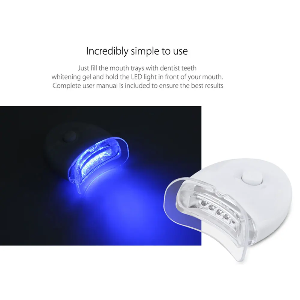 1 шт. светодиодная лампа для отбеливания зубов 5 светодиодный одов|led teeth whitening