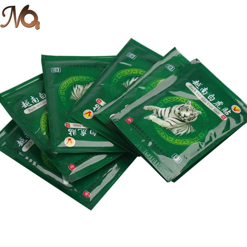 16 шт./2 упаковки пластырь Tiger Balm с вьетнамским белым бальзамом “Звездочка” против