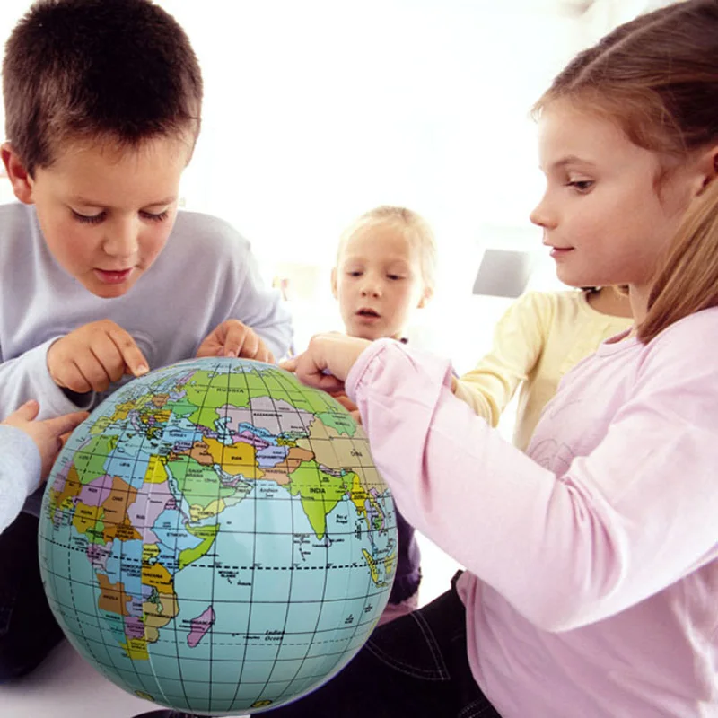11 &quot30 см надувной глобус World Earth карта океана мяч география обучающая игра