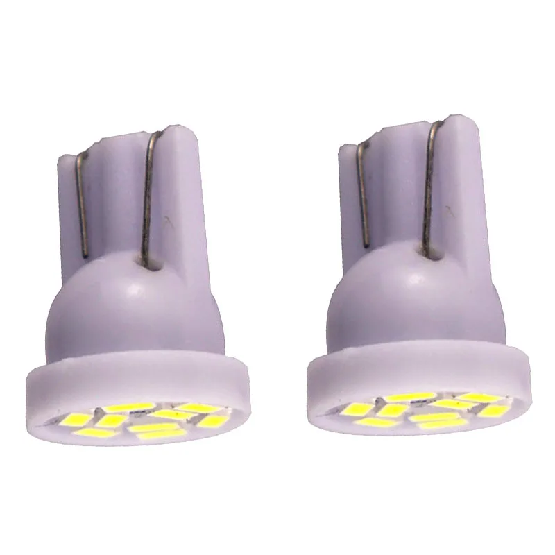50 шт. Автомобильные светодиодные лампы T10 9 smd 3014 W5w 194 40MA лампа 168