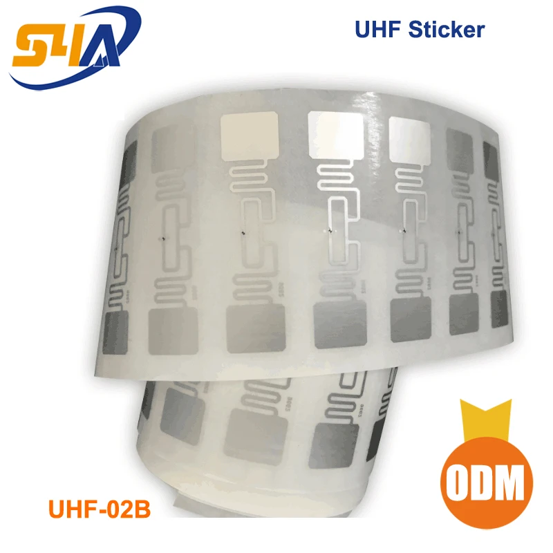 Чип 100pcs ISO 18000 6C 915MHz UHF RFID Tag AZ 9662 H3|chip|chip rfid |