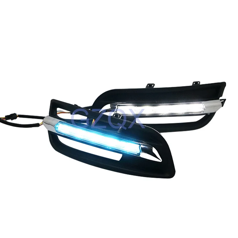 CAPQX автомобильный мигающий DRL(4 стиля на ваш выбор) для Nissan Teana Altima 2010 2011 2012 передний светодиодный светильник для бега дальнего света