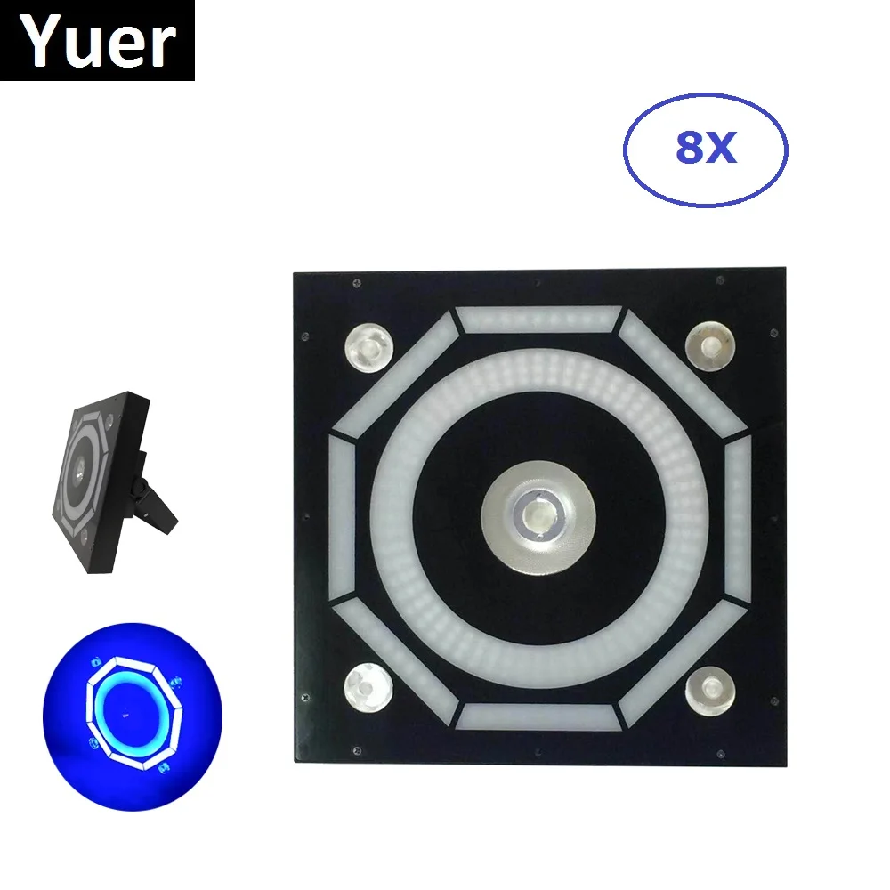 

40 Вт RGBW светодиодный сцсветильник и 240 шт. SMD 5050 RGB светодиодный s-лучевой прожектор DMX 512 светодиодный гало пикселей фоновое освещение для мероприятий Dj