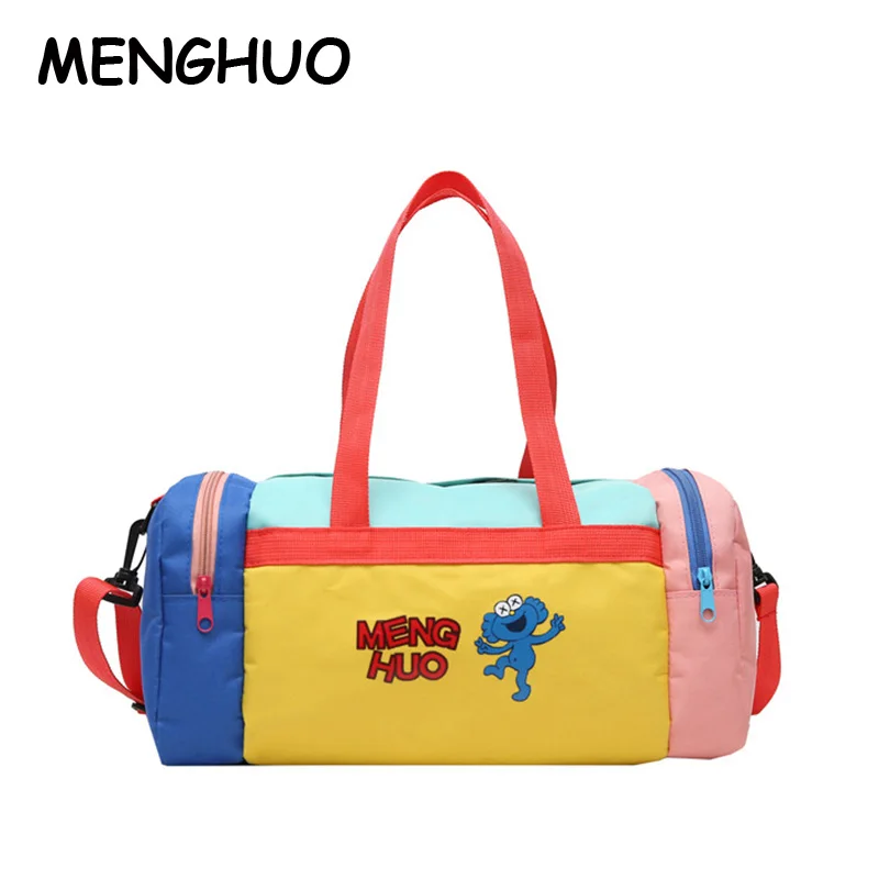Menghuo Ткань Оксфорд мультфильм женская сумка новая мода высокое качество личности