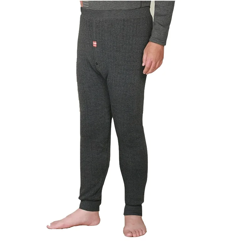 deep gray underpants Новинка, мужское термобелье, штаны, очень плотные флисовые леггинсы, одежда в очень холодные дни, зимние брюки, более 520 г - Цвет: deep gray underpants
