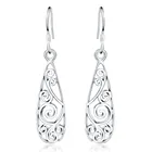 Рождественский подарок горячий серебряный цвет ретро Подвески для женщин цветок гвоздики, серьги ювелирные изделия лучший подарок низкая цена LE018