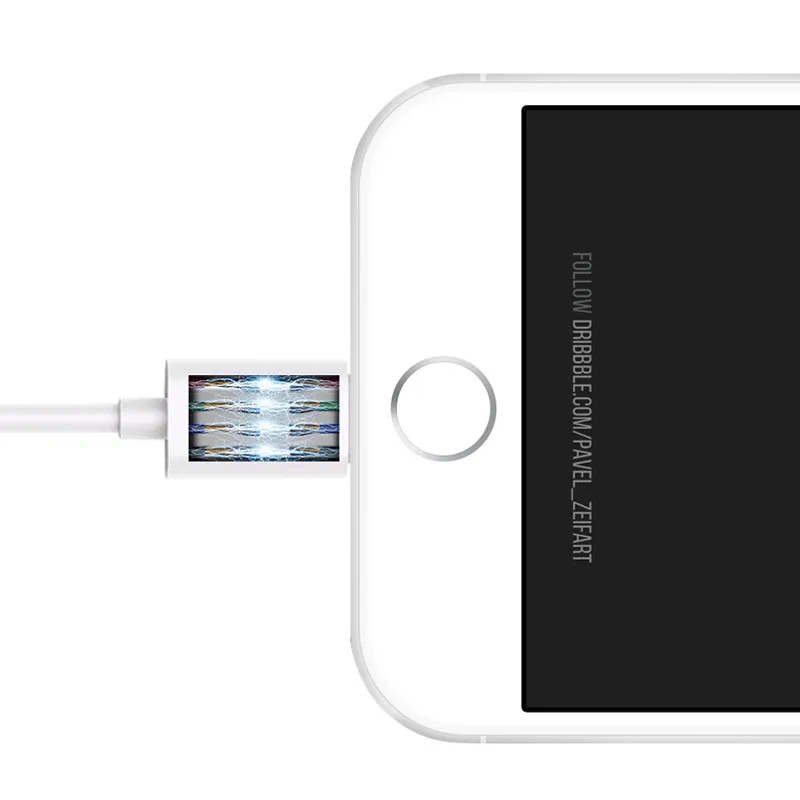 Адаптер для гарнитуры Eighfitech Apple X/8/7 мобильный телефон прямой трансляции аудио