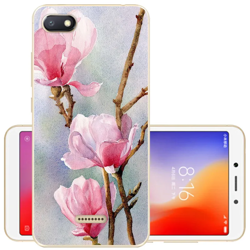 HYL 5,4" для Xiaomi Redmi 6 6A чехол для телефона мягкий силиконовый чехол для Redmi 6A TPU Защитный чехол для Xiaomi Redmi 6 A Redmi6 задняя крышка - Цвет: HYL