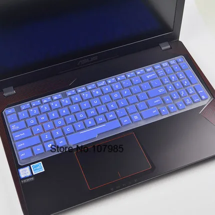 Силиконовая Защитная крышка для клавиатуры ноутбука Asus Rog FX73VD KX53VE FX53VD ZX53VE ZX73VD GL553