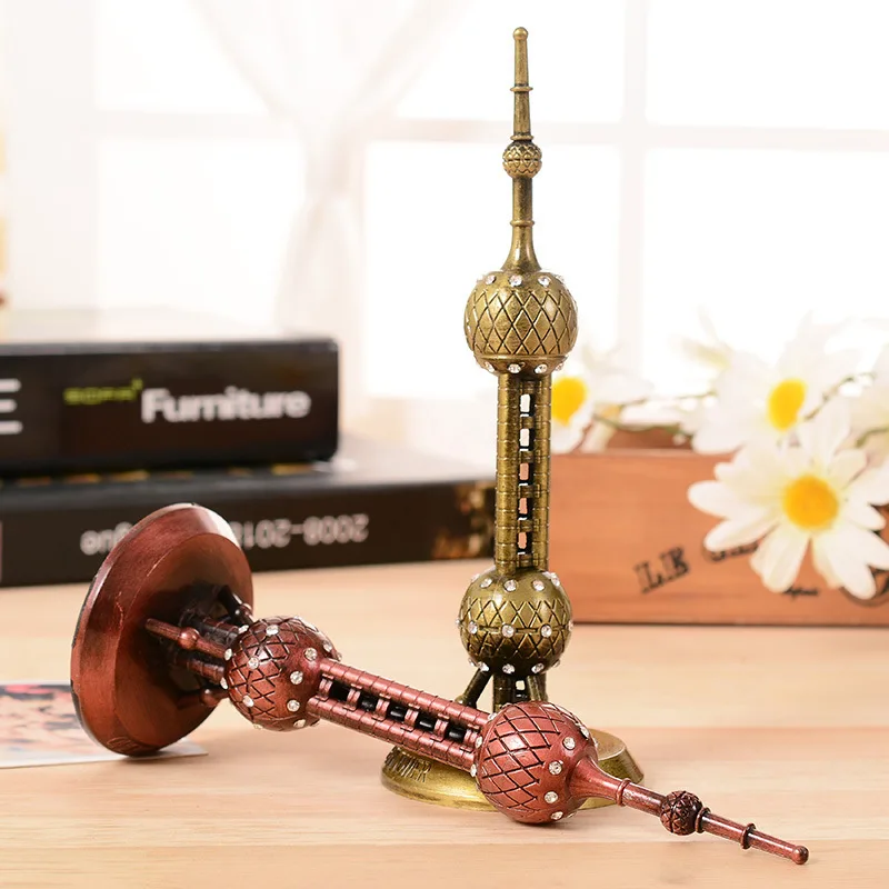 Креативные восточные жемчужные башенные модели орнаментов радио и телевидение