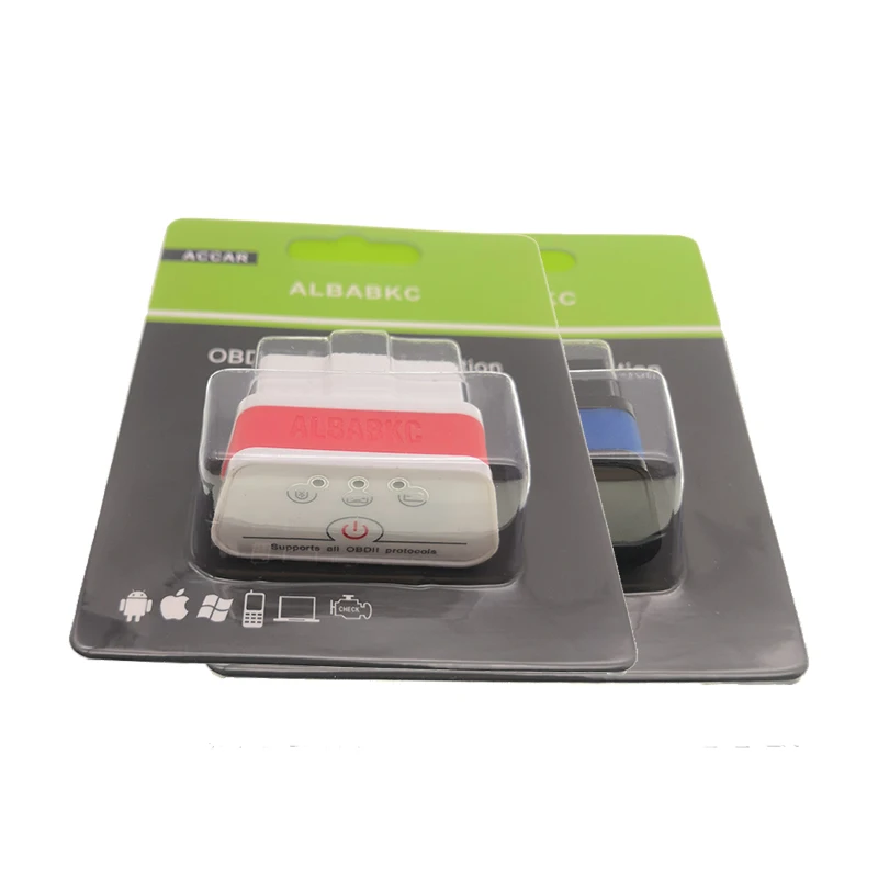 Albabkc ACCAR ELM 327 Bluetooth Wifi OBD диагностический сканер для 2 протокол автомобиля