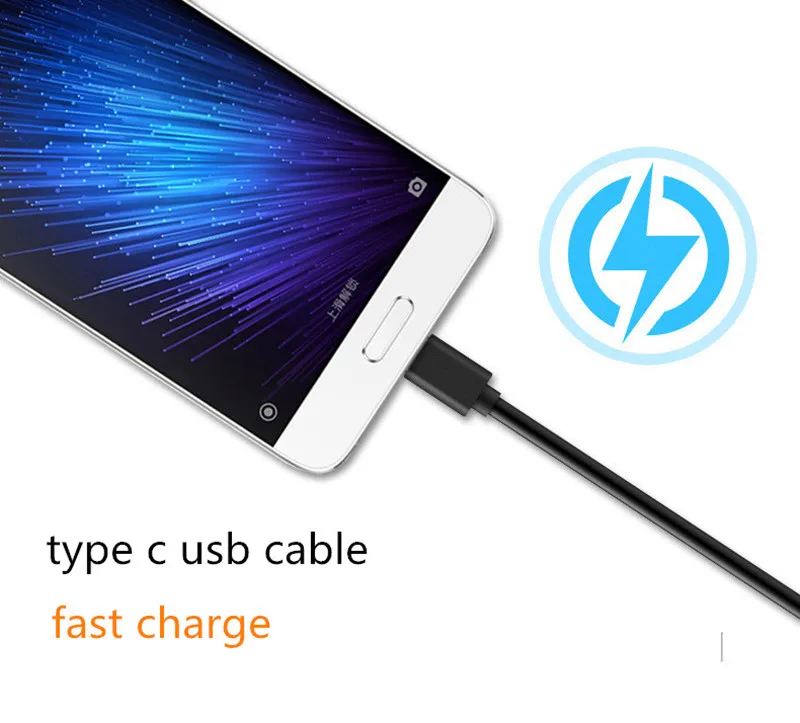 5 шт. USB Type C usb кабель для быстрой зарядки samsung S8 S9 S10 A50 Huawei P20 P30 Pro mate 20 lite zuk z2 ZTE axon 7 mini