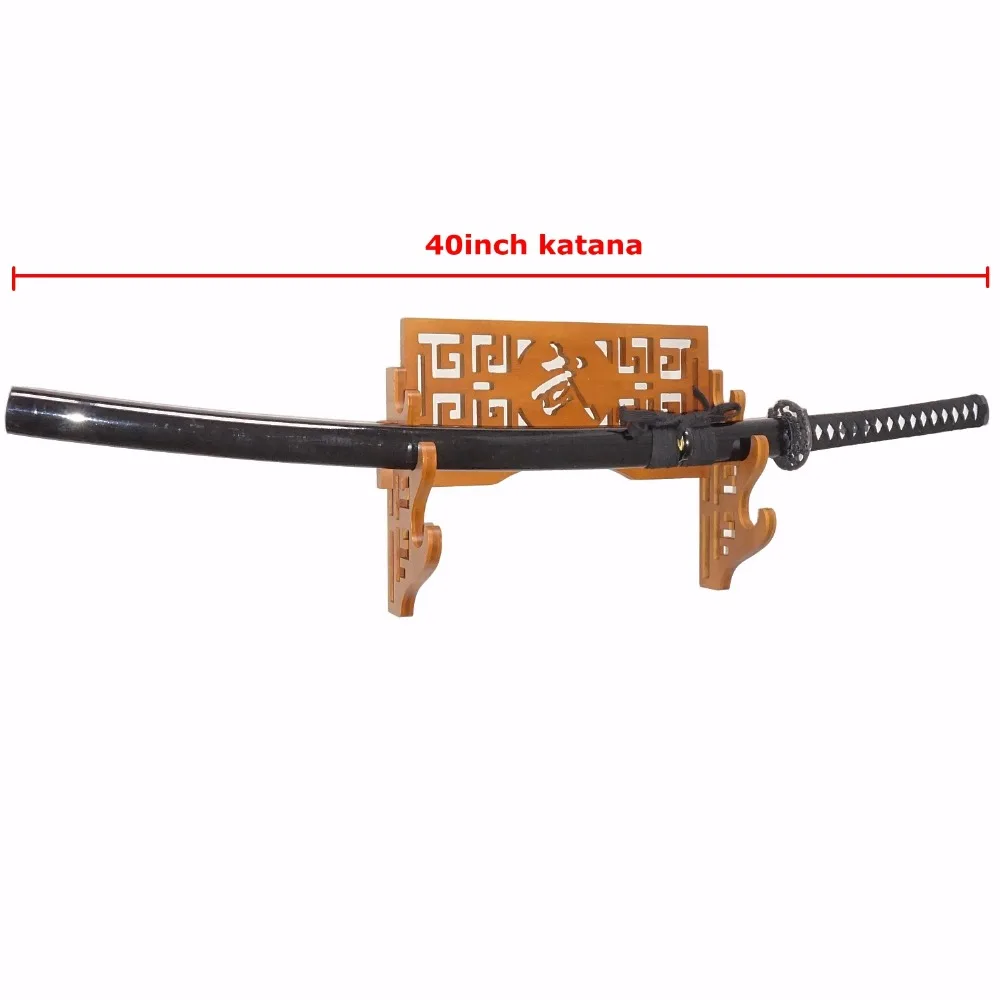 

3 Layer Sword Holder Wall Mount Bamboo Samurai Sword Rack Hanger Katana Wakizashi Tanto Genji Stand - Bushido