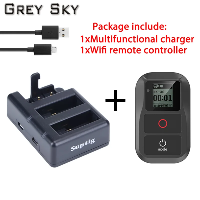 Для Gopro hero 7 6 5 батарея 3 Способа USB слота многофункциональное зарядное устройство