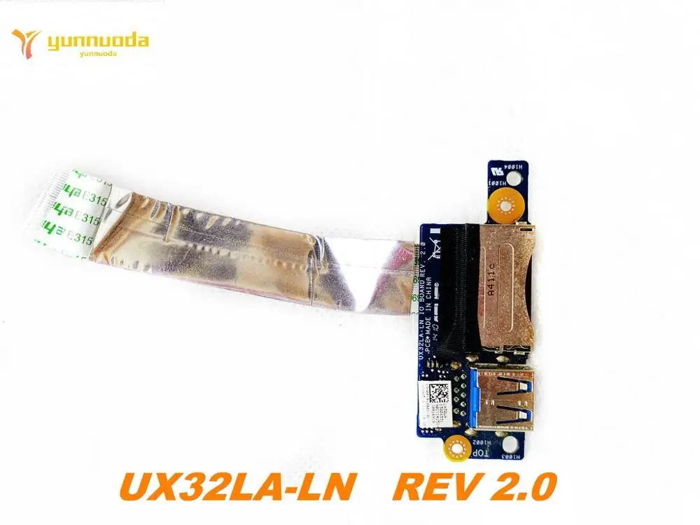 Оригинальная плата для SD-карты ASUS UX32LA USB UX32LA_LN IO REV 2 0 протестирована хорошая