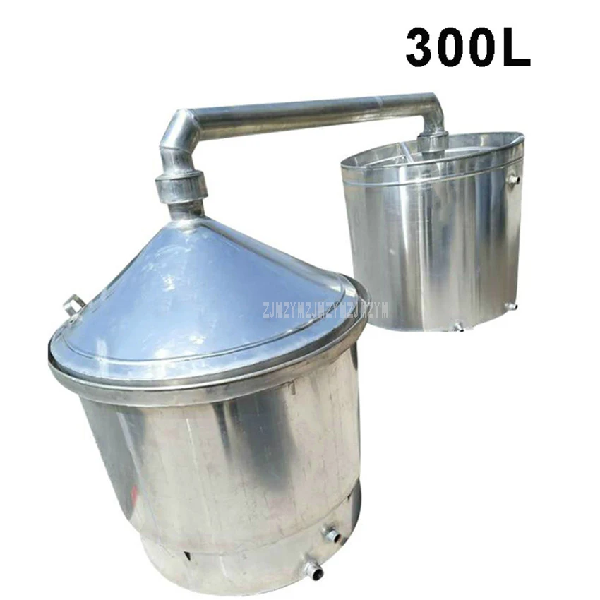 

300L Large Commercial Professional Wine Brewing Equipment Aluminum Liquor Distillation Wine Making Machine 100 Type