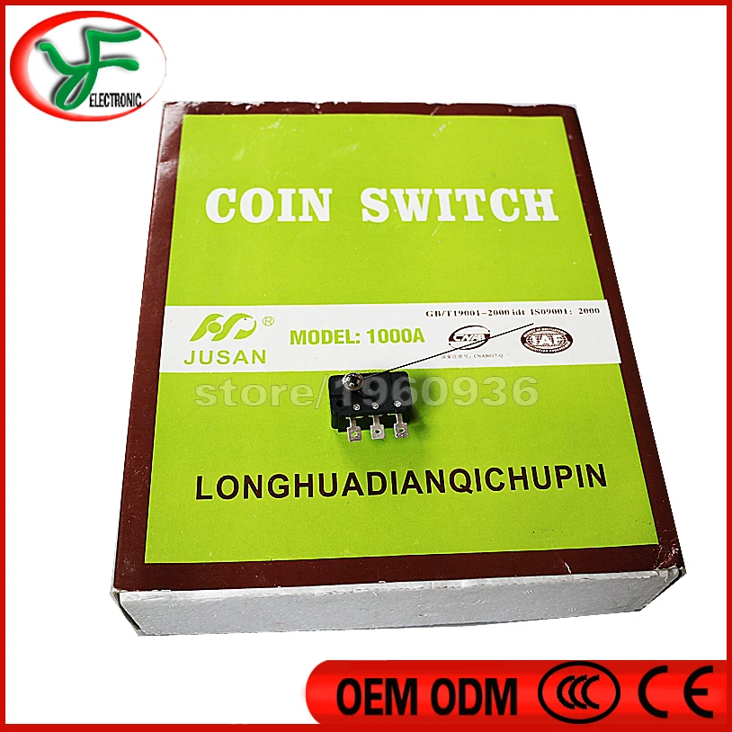 25 шт. монета трехногая игла микропереключатель механический старомодный