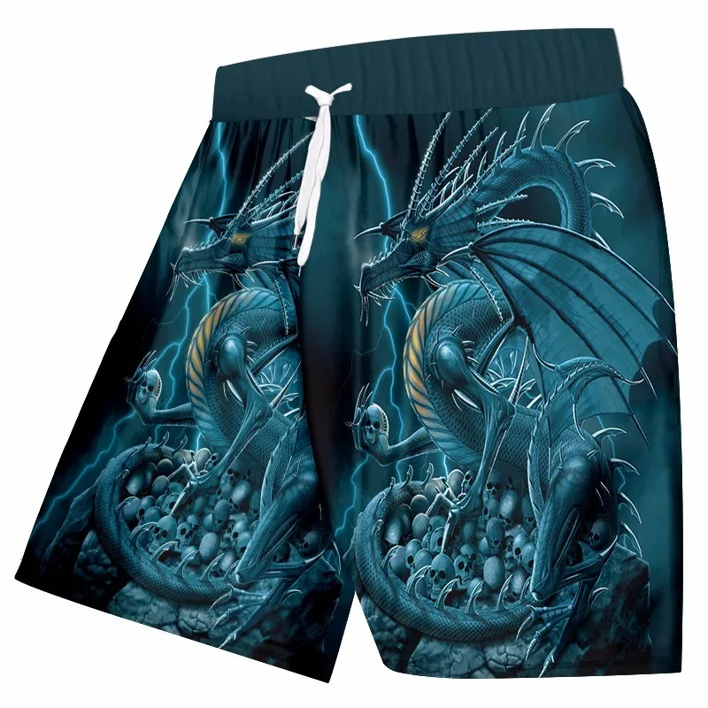 Шорты бермуды OGKB мужские быстросохнущие Пляжная уличная одежда в стиле хип хоп и