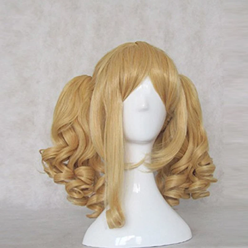 Парик для косплея черного Батлера курошишсуджи Элизабет мидддфорд золотой