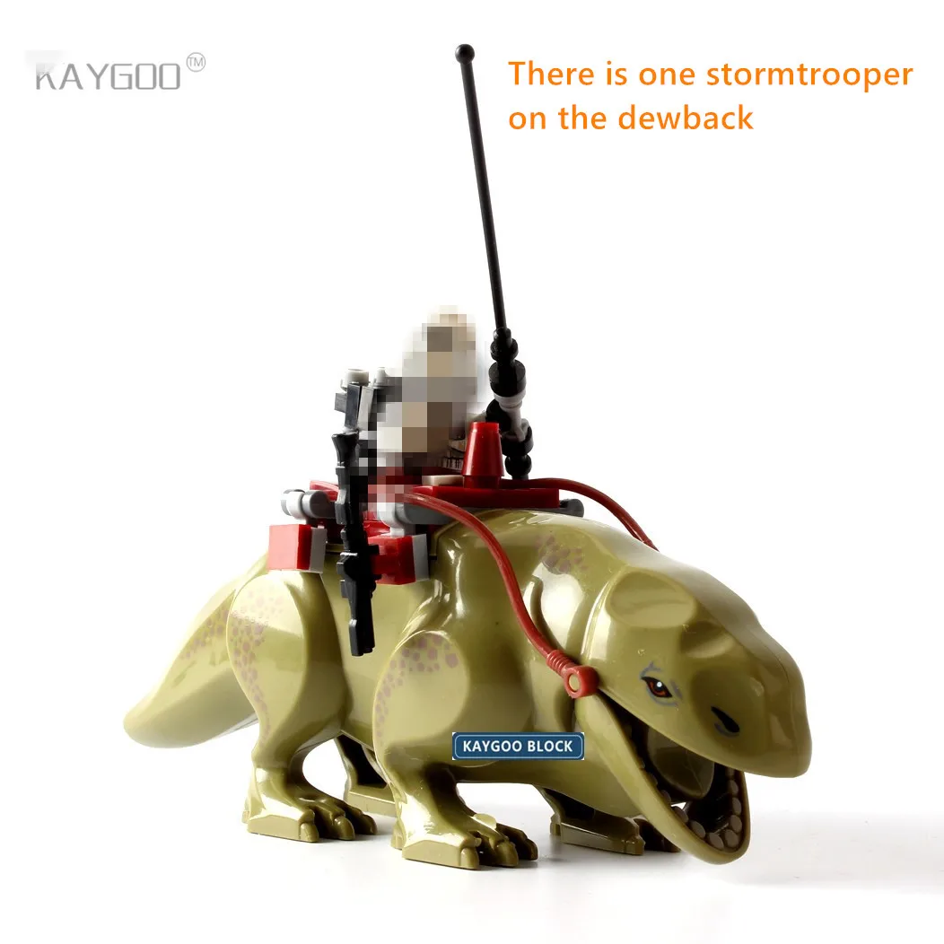 Распродажа tauntraun Звездные серии космические войны фигурка Jabba Dewback Rancor сборные