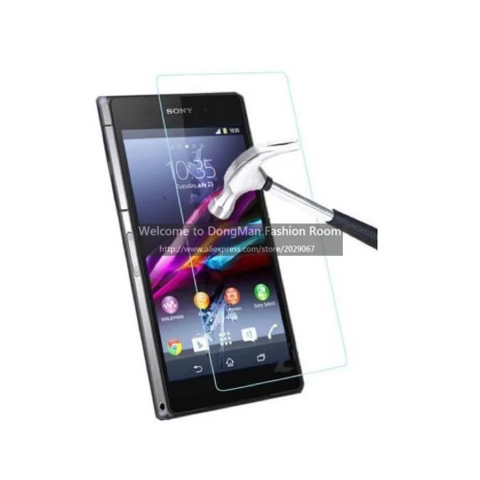 Защитная пленка из закаленного стекла для Sony Xperia Z Z1 Z2 Z3 Z4 Z5 Compact mini M M2 M4 M5 C C3 C4 C5 C6 E1