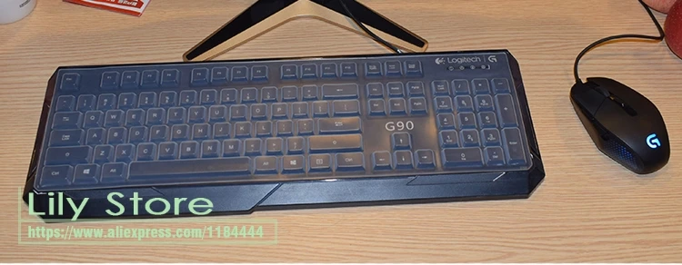 Силиконовый механический чехол для Logitech G90Ic G90 Ic с беспроводной клавиатурой