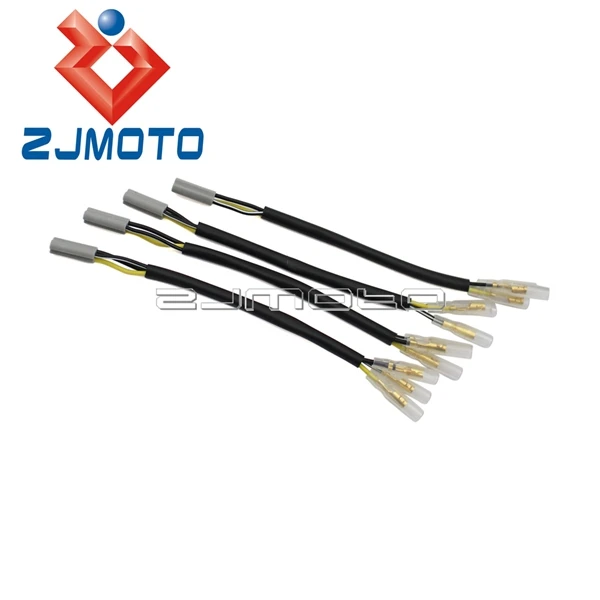 4x мотоцикл OEM поворотник адаптер для проводки разъем жгута разъемы для YAMAHA YZF R1 R6 FAZER FZ1 FZ6 FZ8 XJR FJR MT