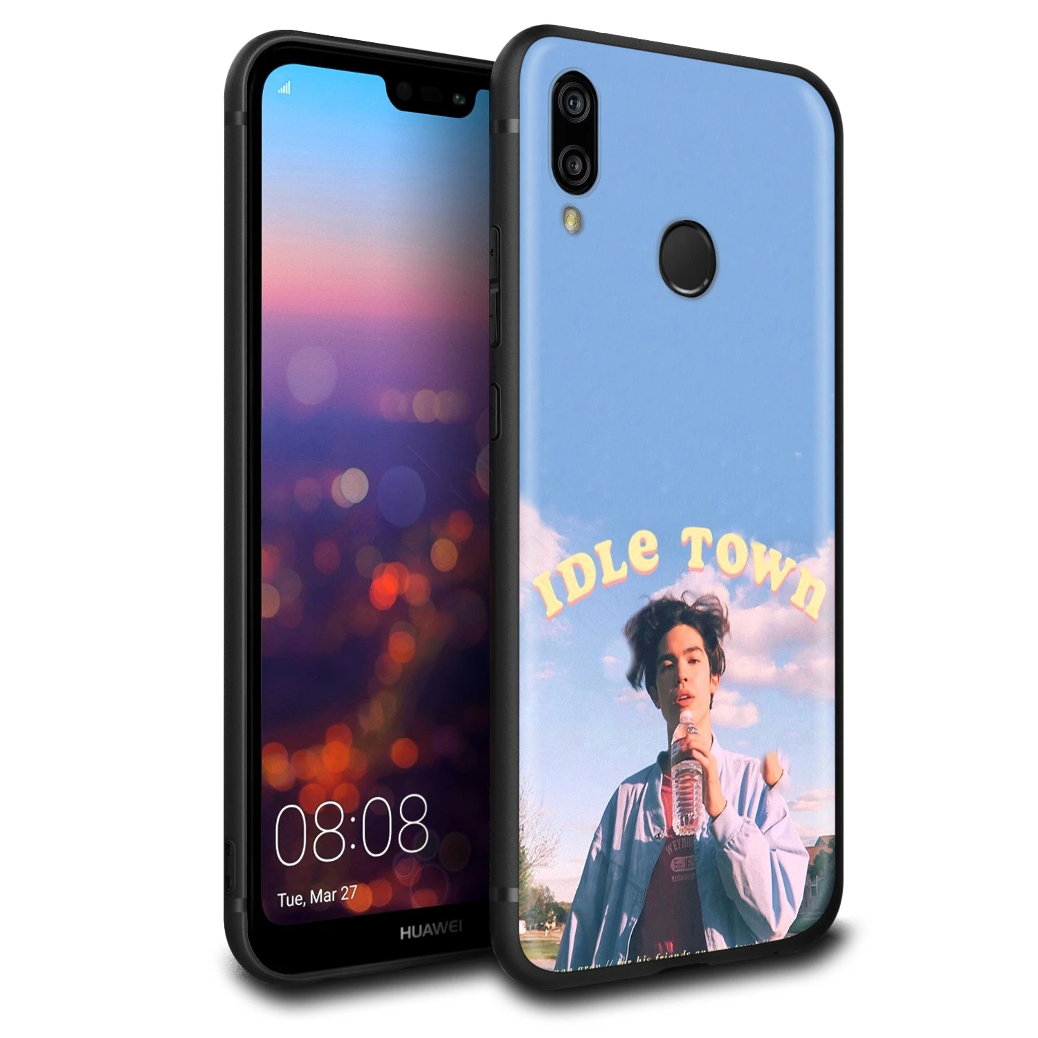 Серый чехол Lavaza Conan для Huawei Honor 10 9 8 8x 8c 7x 7c 7a Note Nova 3 3i Lite Y9 Y7 Y6|Бамперы| |
