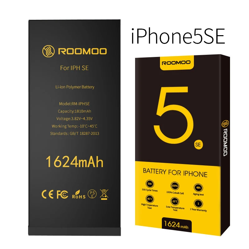 Запасная батарея мобильного телефона для iPhone 5/5S/5SE 5C/6 6s смартфон Замена батареи с подарочной коробкой Прямая поставка