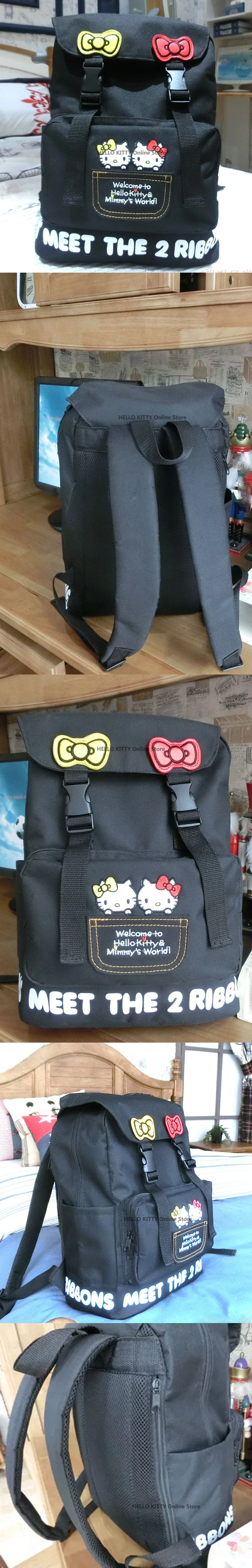 Милый рюкзак hello kitty, детская школьная сумка с рисунком, лучшая детская сумка для девочек, рюкзак для подростков, дорожная сумка hello kitty, высокое качество