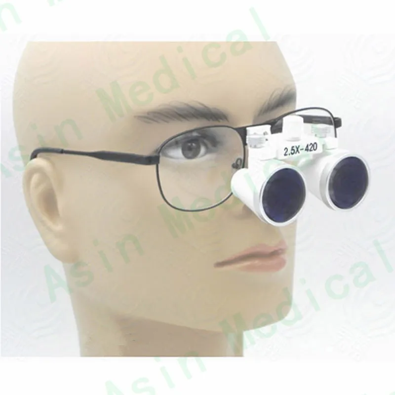 Хирургические увеличительные очки для полости рта с рабочим расстоянием 2 5X420 мм |