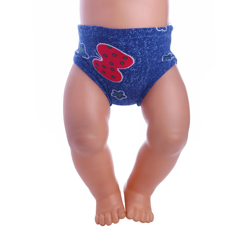 

Strawberry dark blue underwear Fit 18 Inches Doll,43cm zaps doll.Doll Clothes Accessories
