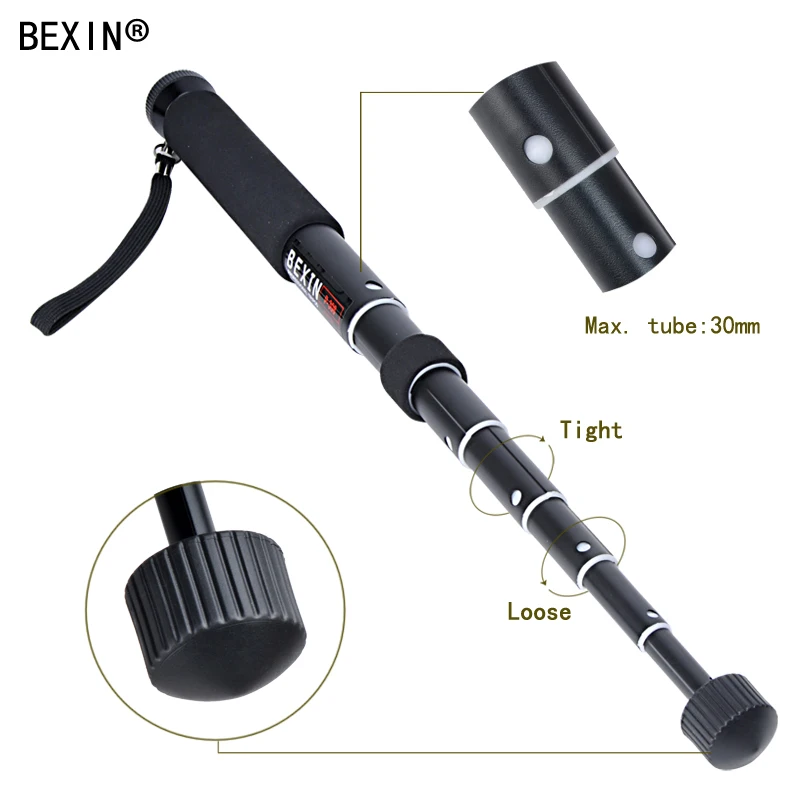 BEXIN P308 Портативный штатив для камеры монопод + k26 шаровая Головка Nikon Canon Sony Fuji Samsung