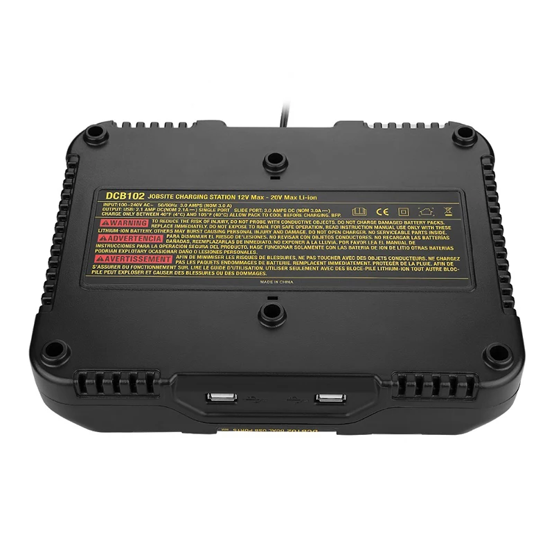 3A для Dewalt зарядное устройство 12v 14 4 V 18V 20V Ni-CD Ni-MH Li-Ion DCB105 DCB101 аккумуляторная