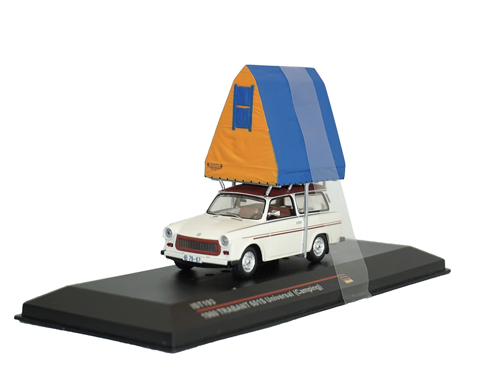 1:43 IST MODELS IST193/188 трабант 601S лимузин (Кемпинг) 1980DIE литая Игрушечная модель