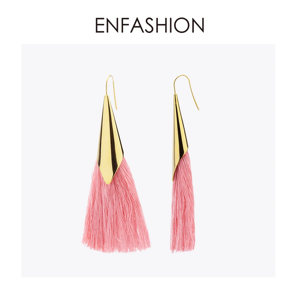 Женские серьги подвески с кисточками из нержавеющей стали|tassel dangle earring|dangle drop