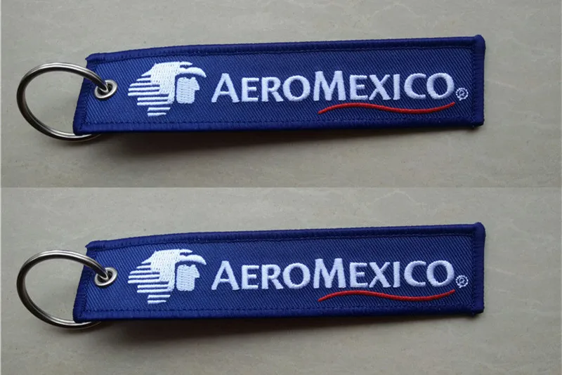 Брелок для ключей с вышивкой из ткани кольцом и границей Merrow|m keychain|keychain embroiderykeychain