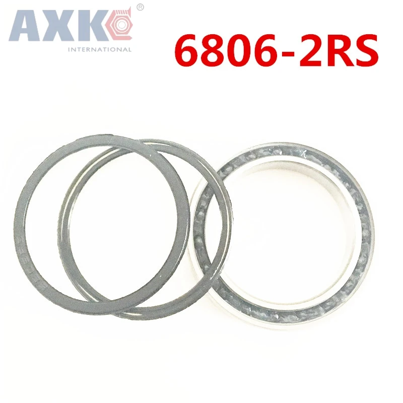Axk 6806-2rs 6806 61806 2rs 6806rs 61806rs Si3n4 Гибридный Керамика шарикоподшипник 30x42x7 мм для Bb30
