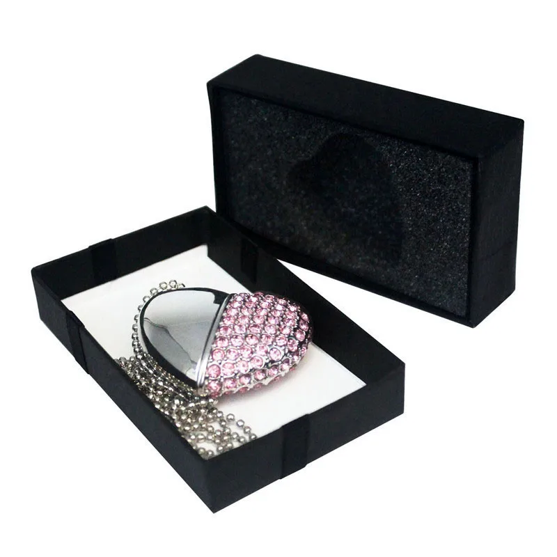 JASTER стеклянная USB цепь брелок с умным USB memory box 2,0 flash pen drive(более 10 штук бесплатный логотип