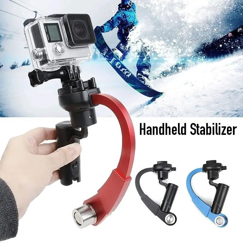 Мини ручной карданный стабилизатор для видеокамеры Gopro Hero DSLR Xiaomi Yi аксессуары
