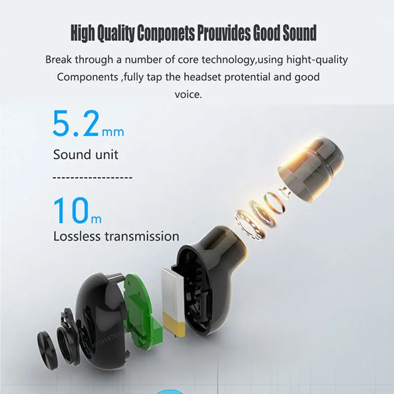 BL1 mini single ear invisible Bluetooth headset Earphones True Wireless Earbuds for huawei xiaomi samsung Driving sport earphone |
