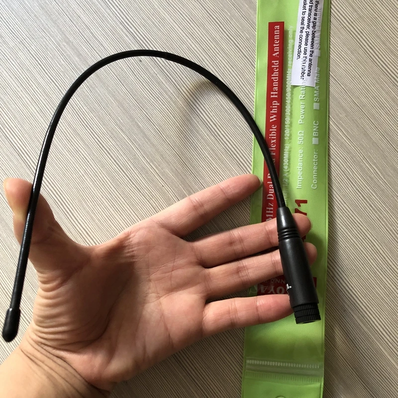NA-771 двойная антенна VHF UHF 144/430 MHz SMA-Male SMA-Female walkie talkie аксессуары для baofeng