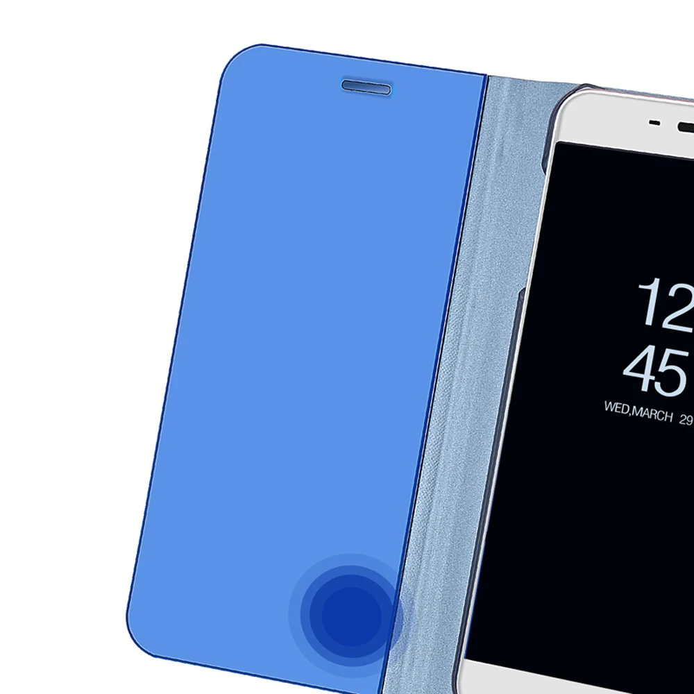 Чехол для Redmi Note 5A prime 4X redmi 5 plus note 4 3 с откидной крышкой зеркальным видом Xiaomi mi A1 6 5X
