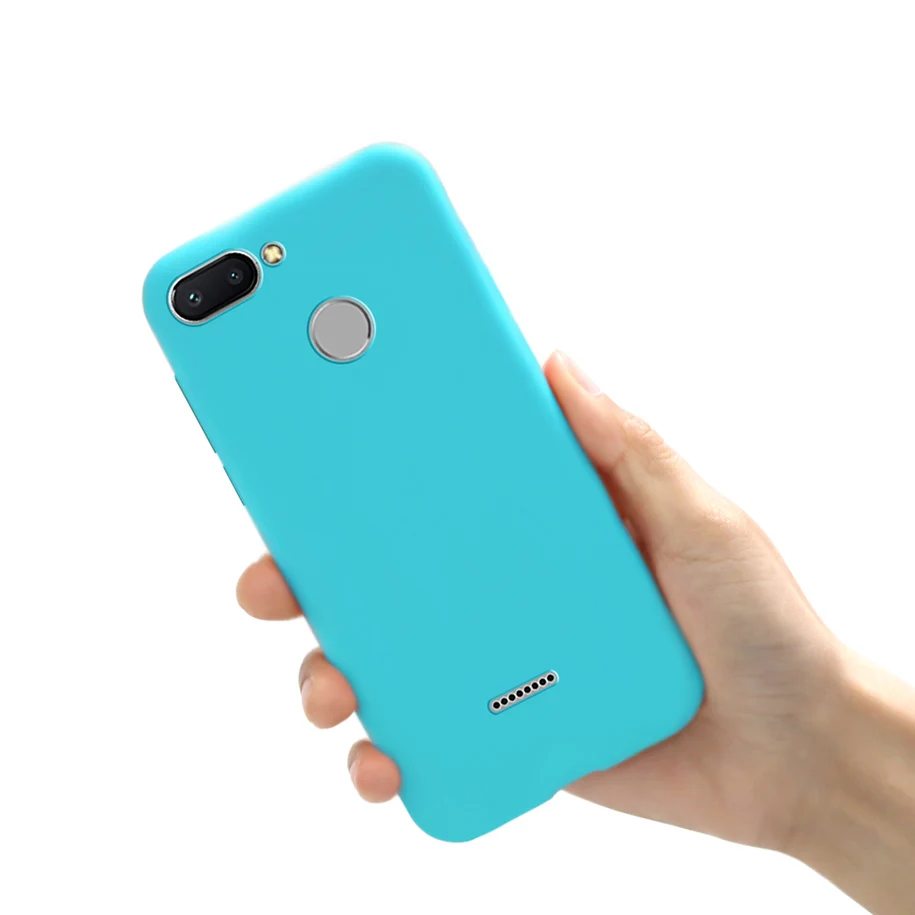 Чехол для Xiaomi Redmi 6 чехол 6A Мягкий ТПУ силиконовый матовый A A6 Redmi6 Pro чехлы