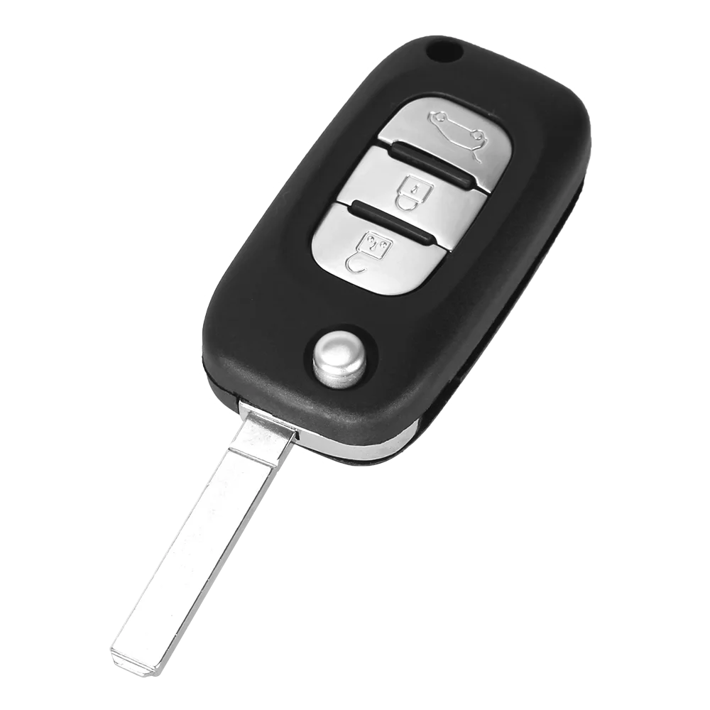 Чехол для автомобильного ключа KEYYOU складной откидной Renault Clio Megane Kangoo Modus 3 кнопки