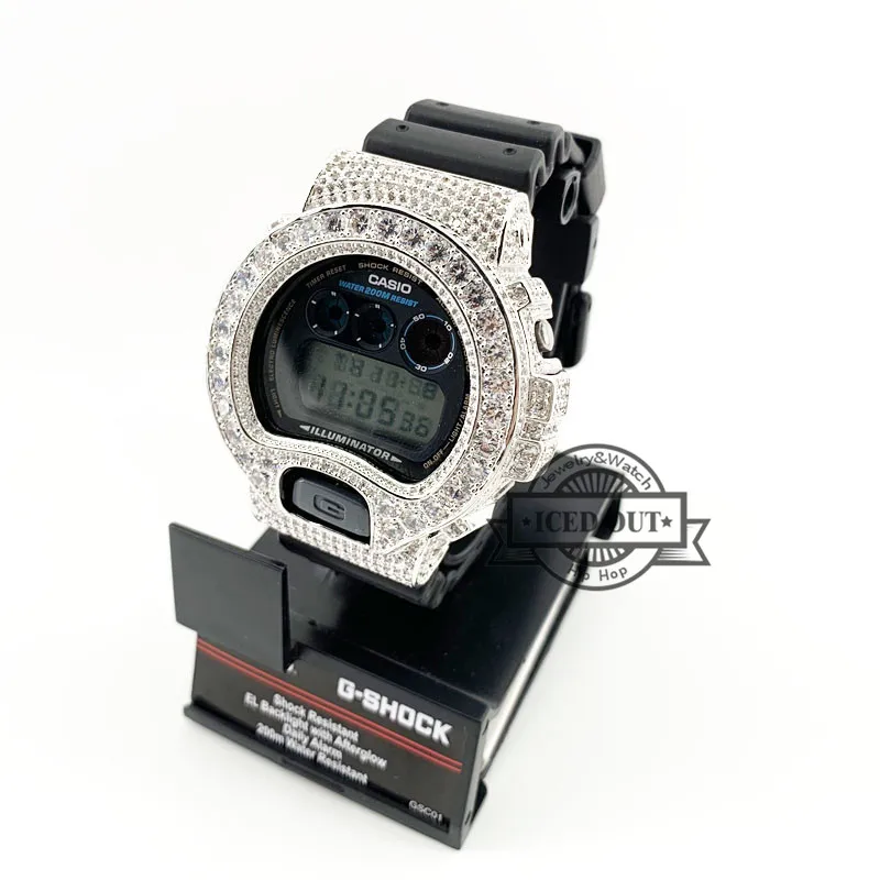Микрозакрепка лабораторный бриллиантовый ремешок для часов G shock DW6900|Часы Чехлы| |
